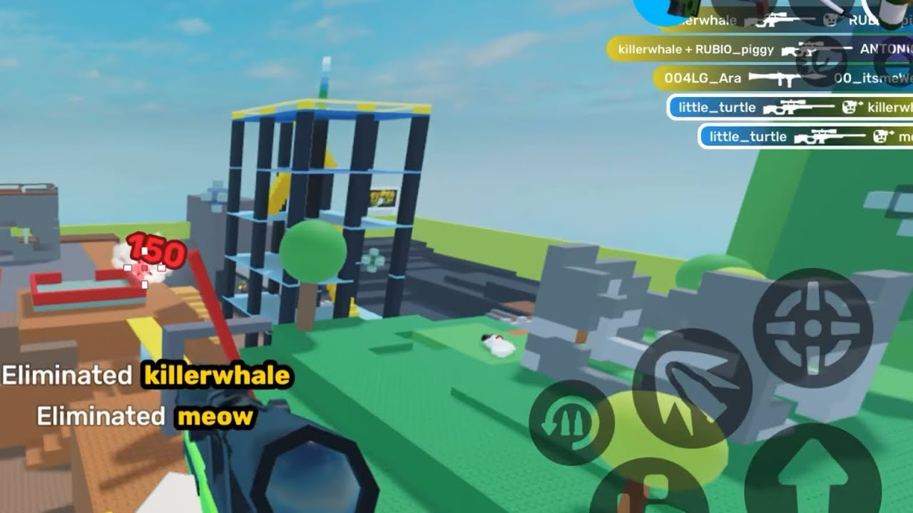 Roblox ￼￼￼競爭者￼（77）狙擊今天超猛￼￼爆￼頭21個人￼