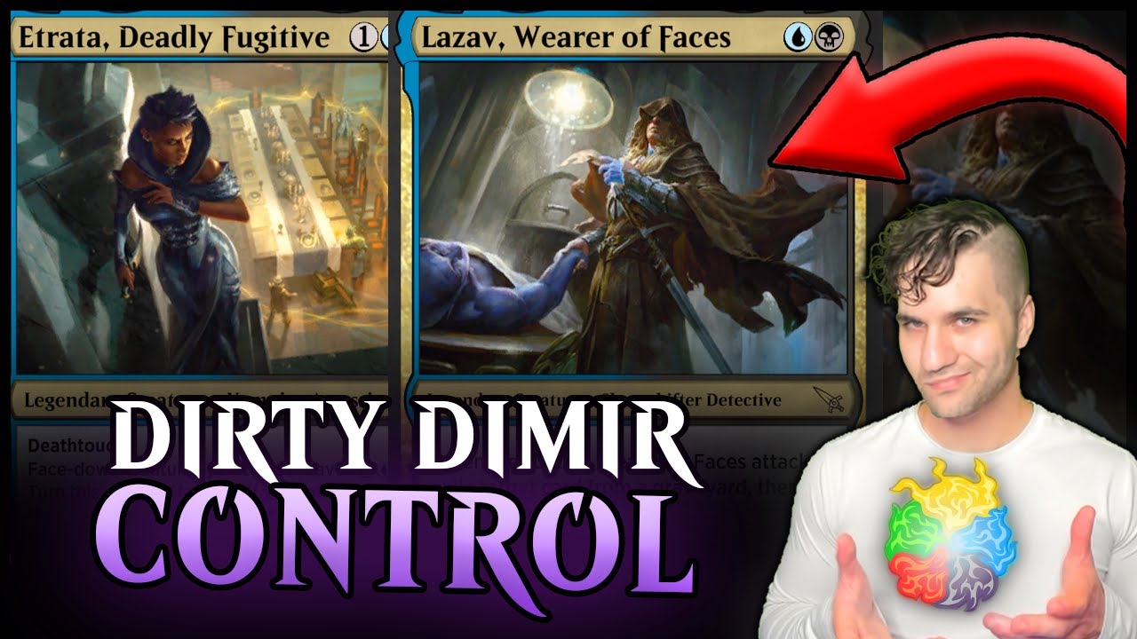💀 Lazav Dimir Control... IN THIS ECONOMY?! 💀 Karlov Manor | Dimir Control | Standard | MTG Arena