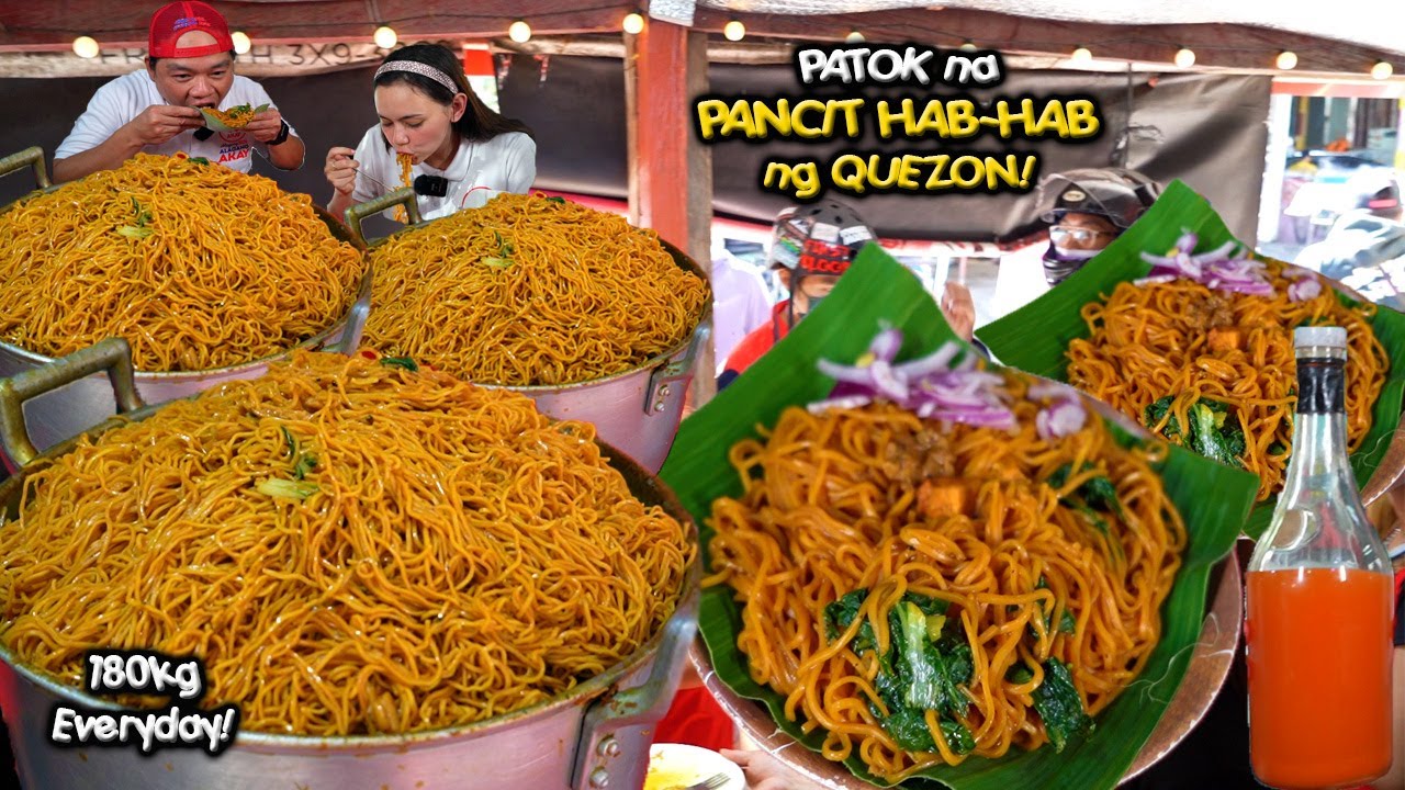 15 PESOS PATOK AT DINUDUMOG NA PANSIT HABHAB SA QUEZON | FERNETH’s PANSIT HABHAB