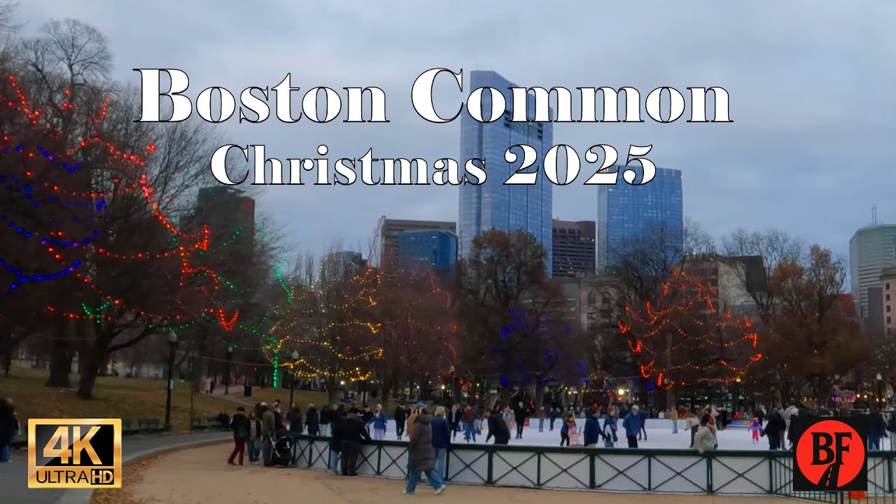 Christmas in the Boston Common [Walking Tour]