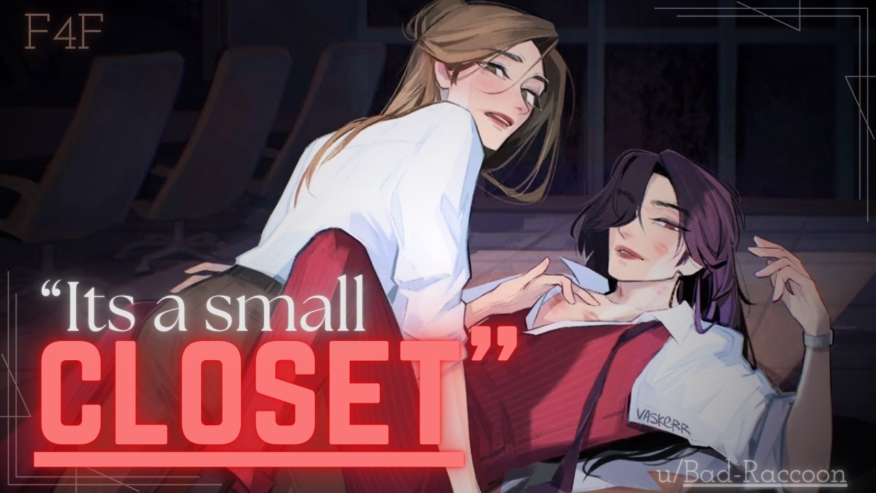 [F4F] STUCK in a CLOSET with Your Childhood BEST FRIEND?! || [Hiding] [Confessions] [Flirty] ❤️🫣