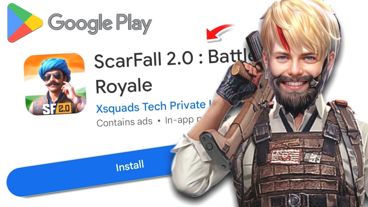 Free Fire Fan Tried SCARFALL 2.0 For The First Time 😳 | FLIPPYGEMER 
