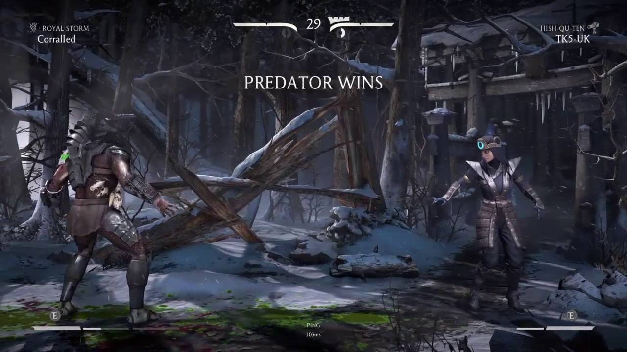 Mortal Kombat XL - Hish-Qu-Ten zoning is really strong!