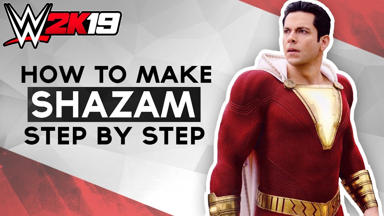 WWE 2K19 | HOW TO MAKE - SHAZAM!