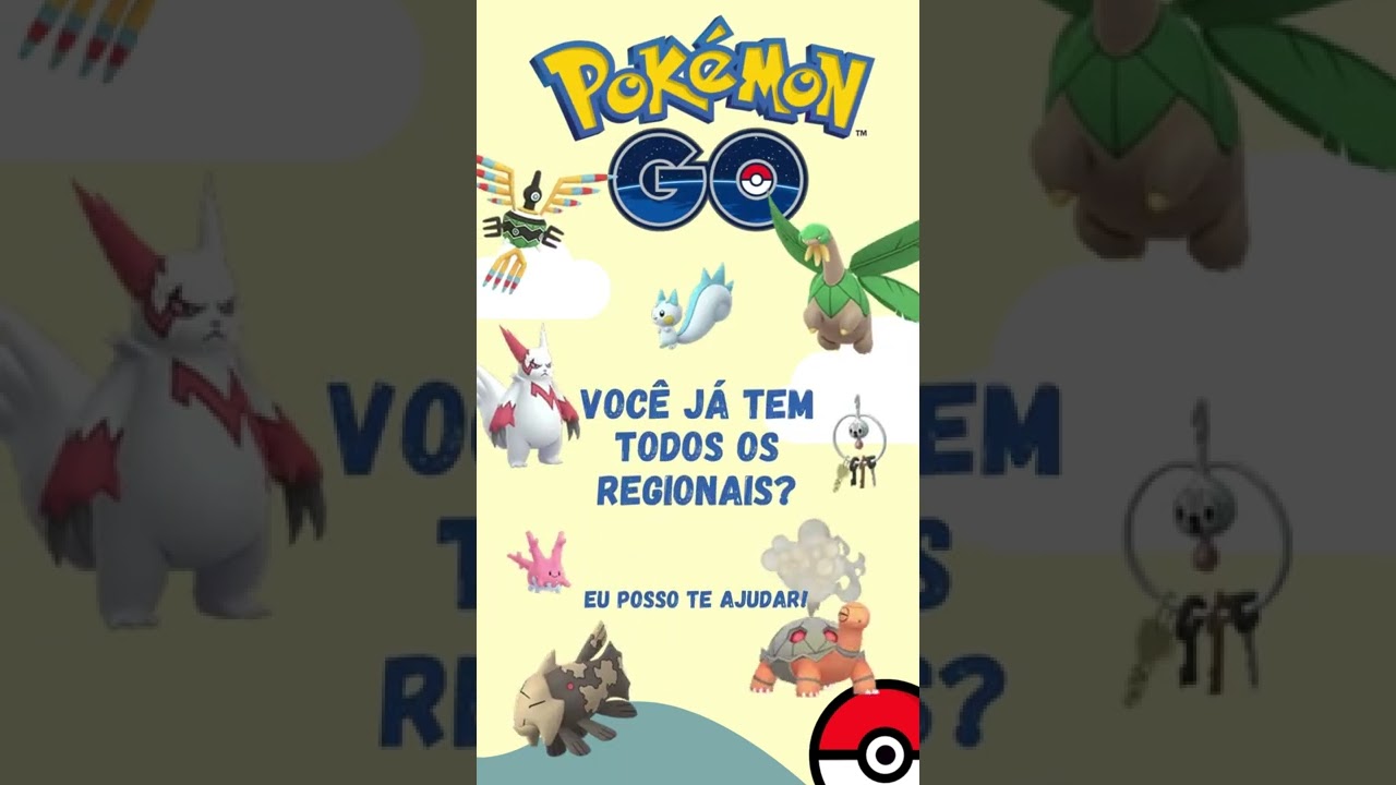 Pokemon Go Regionais - Eu posso te ajudar!