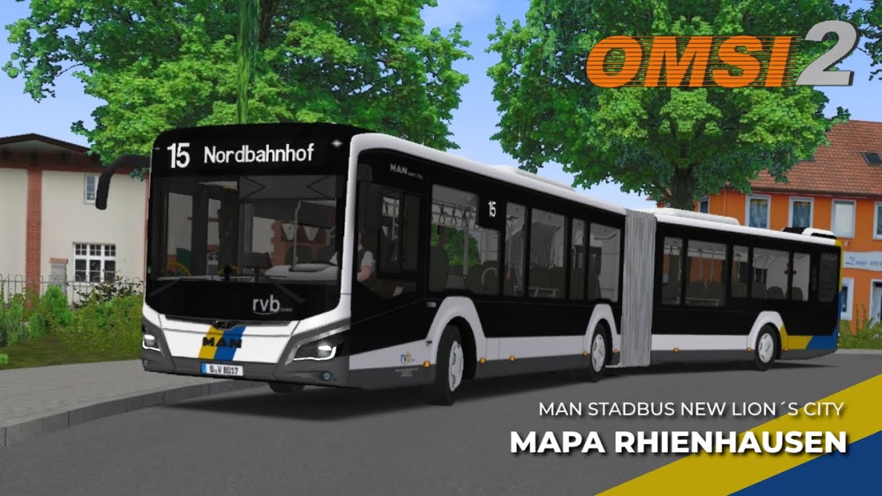 OMSI 2 #068 [CZ] Rheinhausen » 15 | MAN Stadtbus New Lion's City (update 1.05)