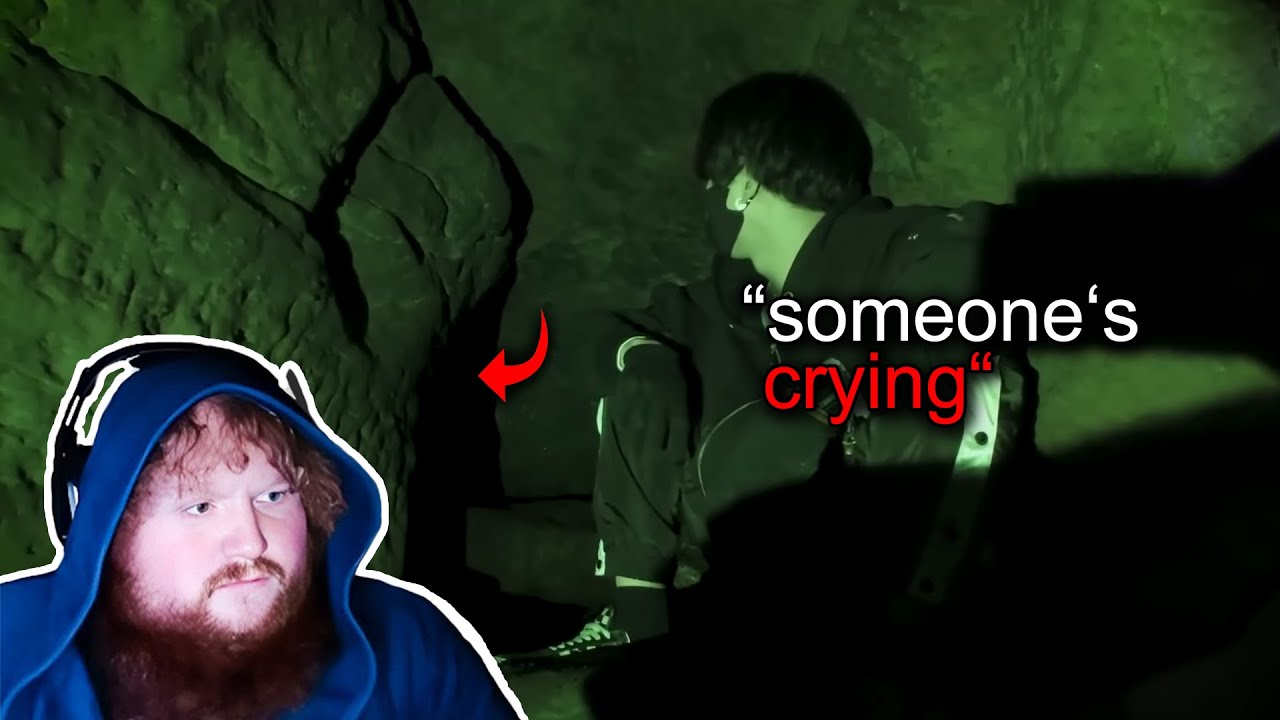 Caseoh has a hard time believing these GHOST videos...