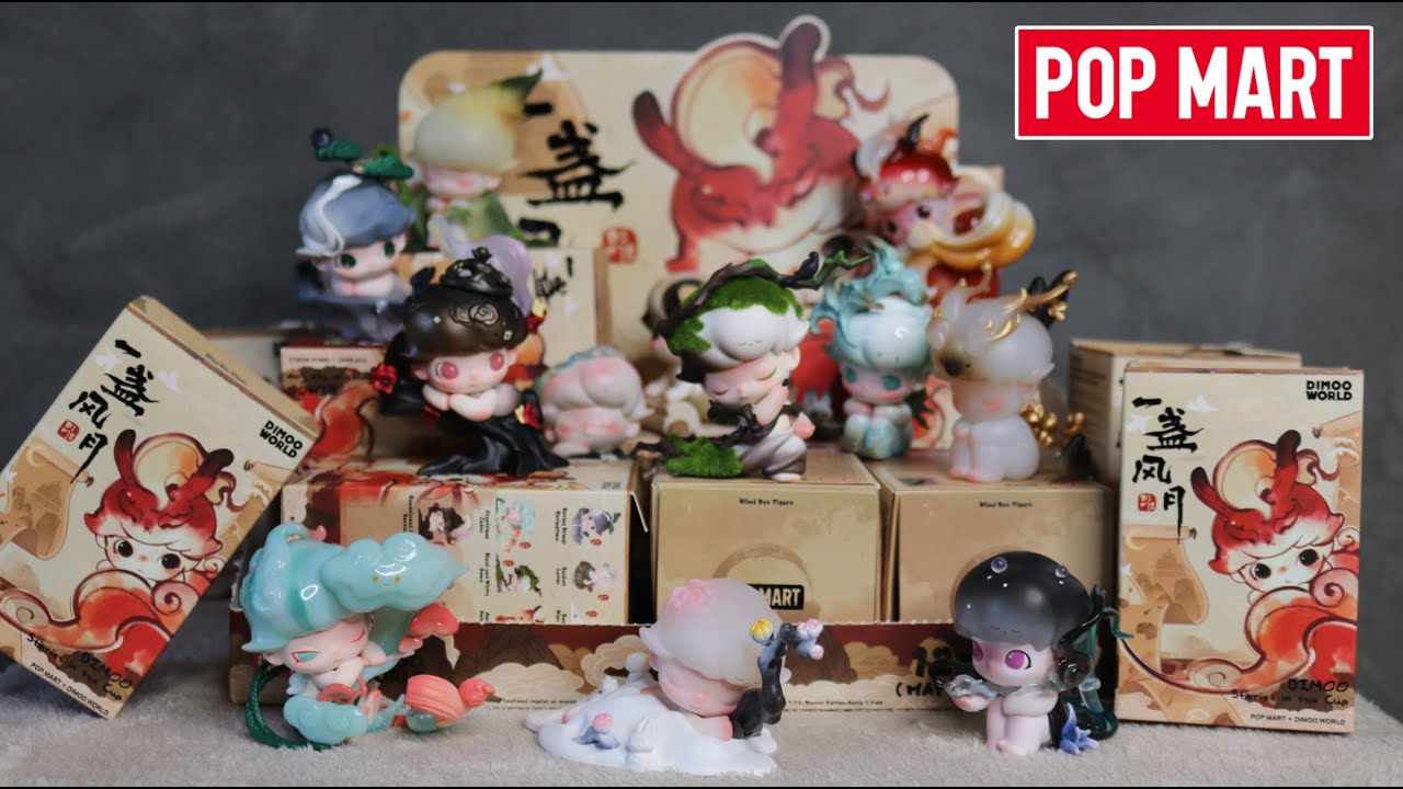 DIMOO STORIES IN THE CUP SERIES UNBOXING | LITERALLYLEWIS