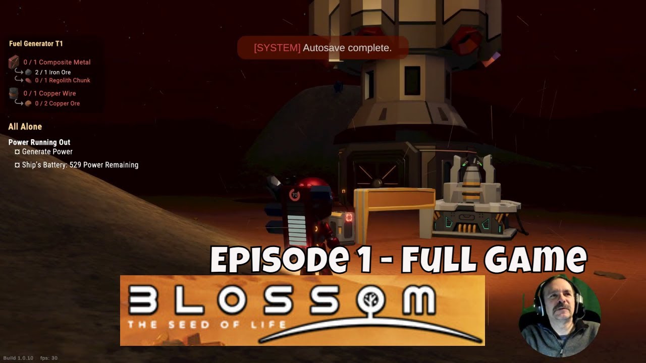 Расцвети семя жизни &mdash; Эпизод 1 &mdash; игра-крафт с открытым миром #blossomtheseedoflife