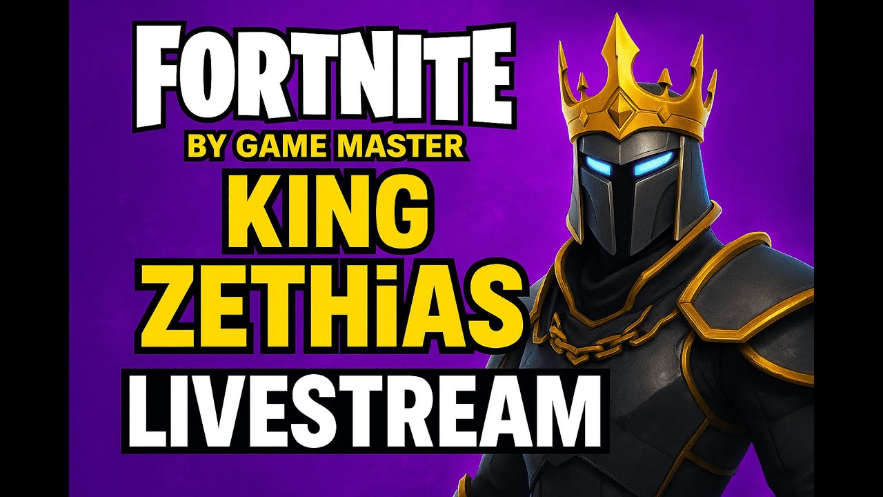 1st Place Pt. 75, Ch. 7, S. 1 - Fortnite on Switch by Game Master - A King Zethīas Livestream