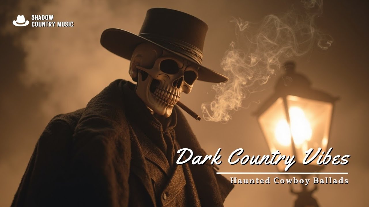 Dark Country Blues | Haunted Cowboy Ballads ~ Shadow Country Music Vibe