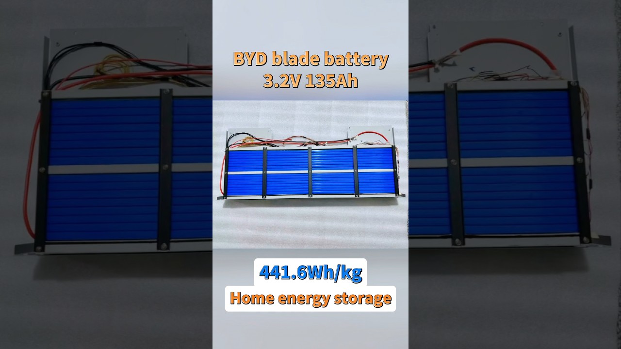 BYD 135Ah blade battery Size:110*45*11cm High energy density long life!suitable ESS!#byd #battery