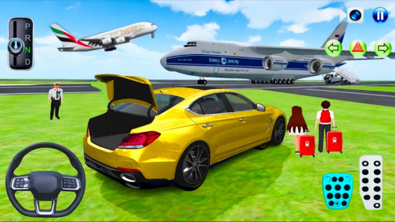 Car to Plane Travel Experiment ✈️🚗| 3D Driving Class 2026 Android Car Gameplay
