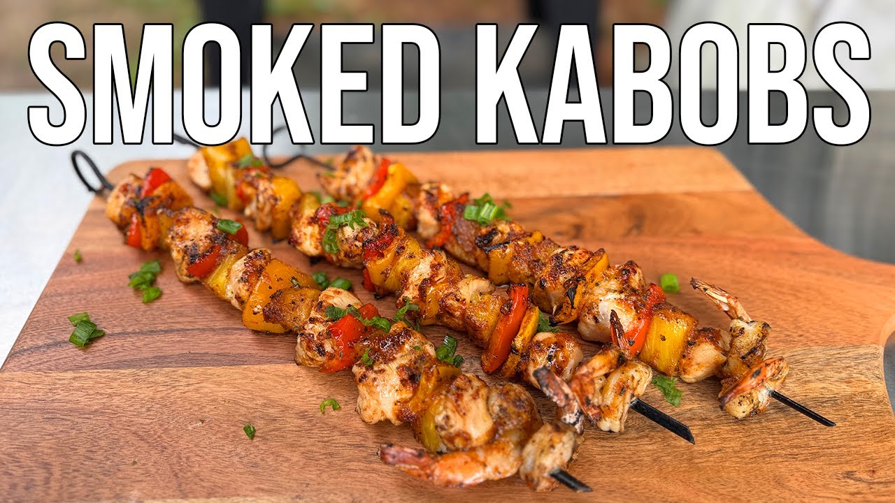 Smoked Chicken Kabobs for Your Summer Cookout! | Holy Smokes BBQ