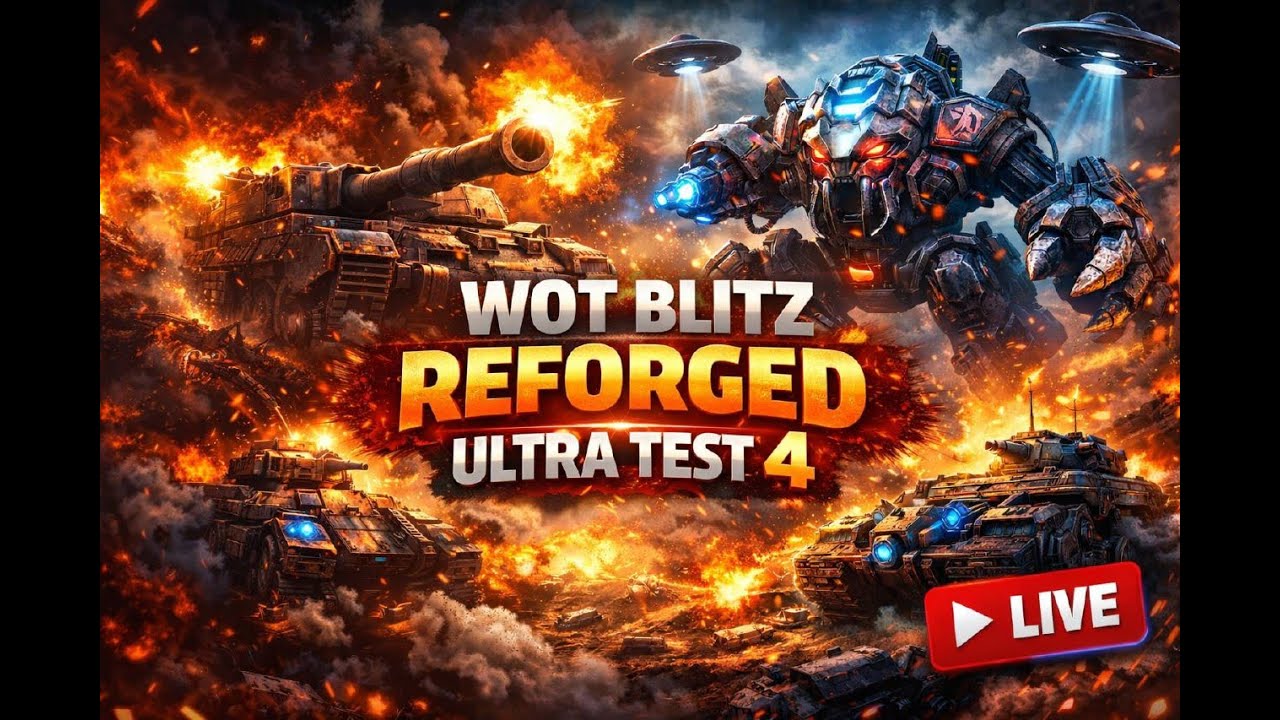 🧨Reforged Ultra Test 4🧨 💩Wot Blitz🎥