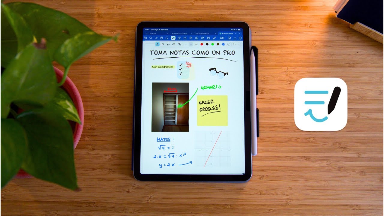 Mi sistema REAL para tomar notas en Goodnotes con iPad 🎯