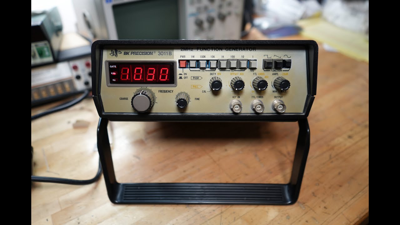BK Precision Function Generator  3011B recap