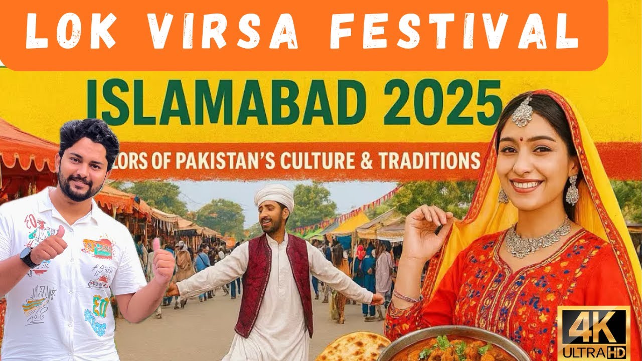 Pakistan’s Culture at Its Peak 🇵🇰| Lok Virsa Islamabad 2025 | Food, Music, Culture & Crazy Vibes