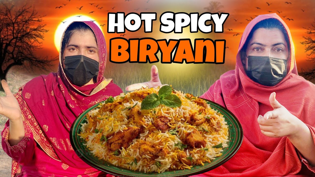 Aj Mil kr Banai Hot Spicy Biryani|How to make Biryani in open kitchen at Home 