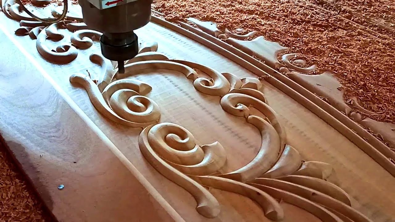 Amazing CNC router wooden door design &hArr; Ingenious creation of wooden Door design by CNC machine ||