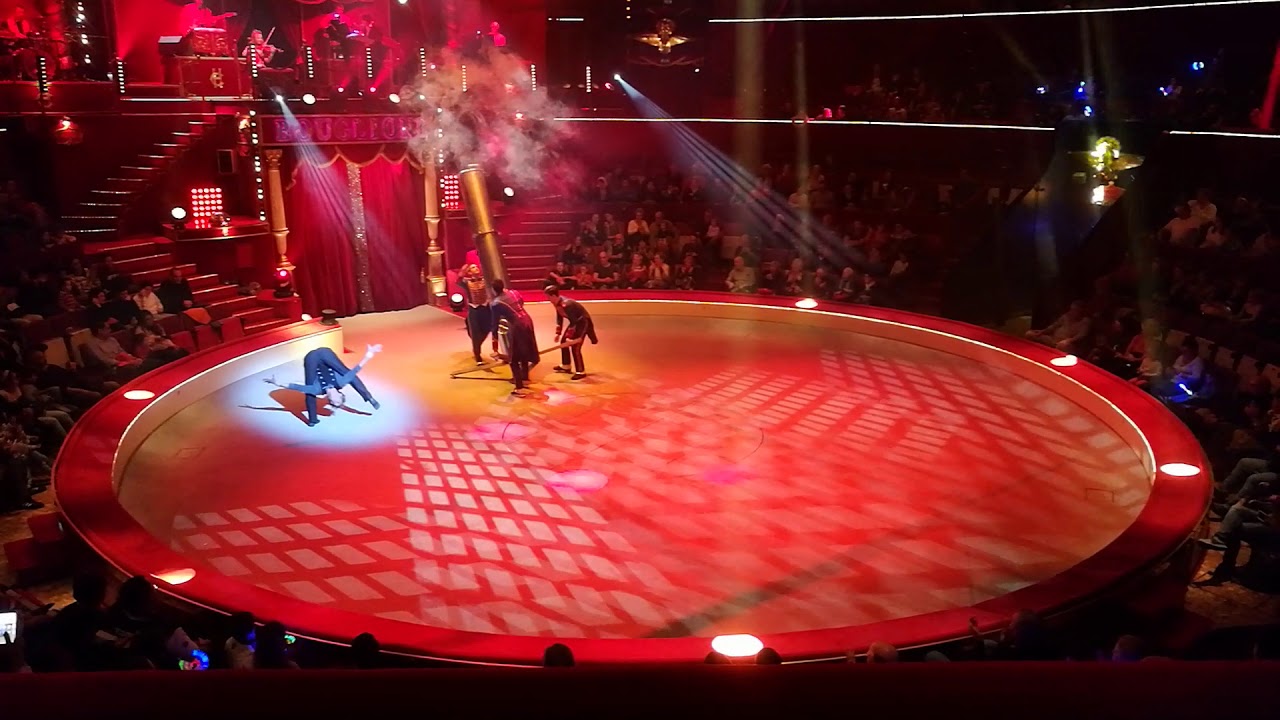 Andrey Romanovski in Cirque Bouglione 2018