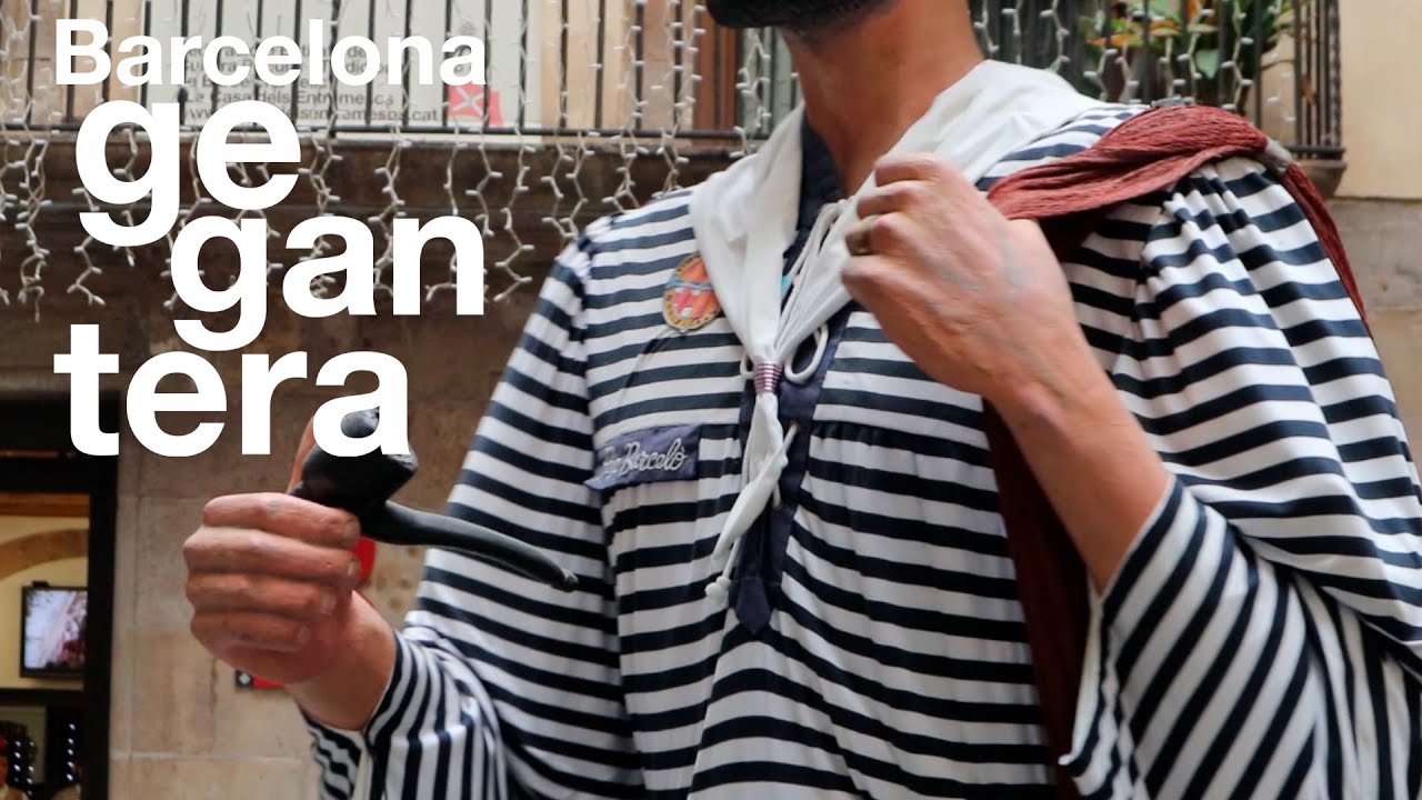 Ball gegants de la Barceloneta ‘l’Havanera d’en Pep Barceló i la Maria la Néta’. Barcelona gegantera