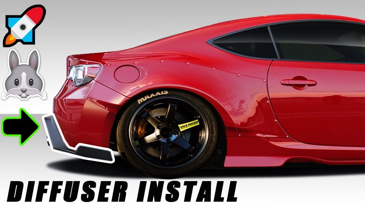 FRS/BRZ: ROCKET BUNNY DIFFUSER GT500