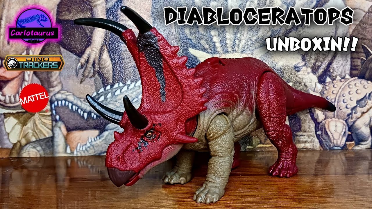 Unboxin del Diabloceratops de Mattel!!!!