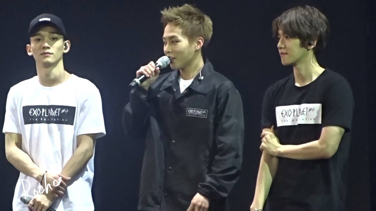 FANCAM 160124 EXOluXion in Manila Day 2 - Exo Ment (Kaisoo with Chanyeol)
