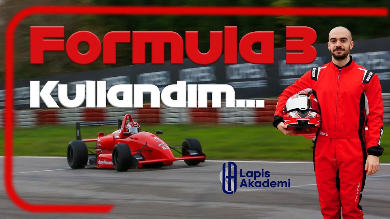 Formula 3 Kullandım ! Körfez Yarış Pisti'nde Formula 3 Testi | Lapis Akademi Track Day