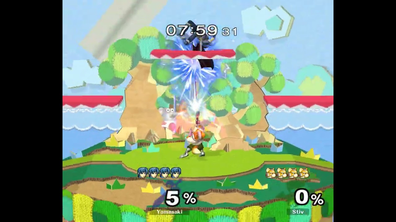 [ass] 176 - Melee Singles WQF — Stiv ⟮Sheik, Fox⟯ vs Yamasaki ⟮Marth⟯