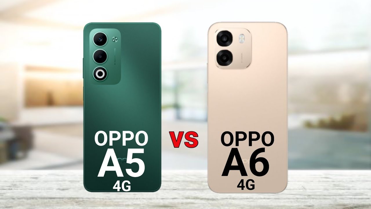 Oppo A5 4G vs Oppo A6 4G