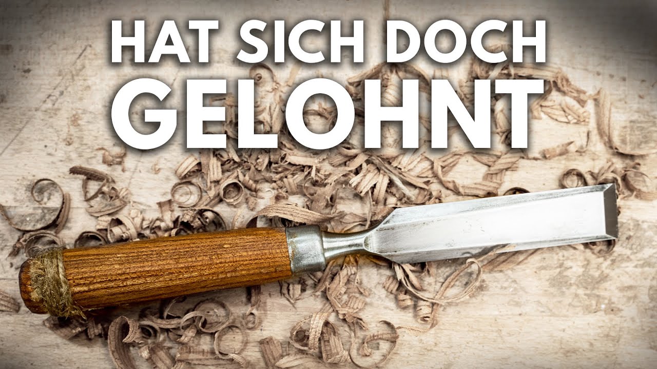 Selbstgemacht ist doch am schönsten - Stecheisen restaurieren / Heft ersetzen