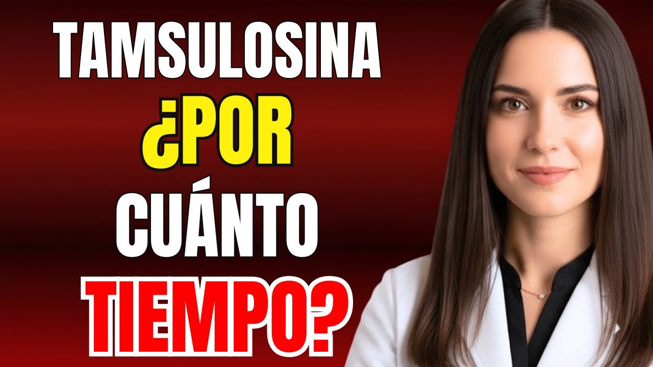Tamsulosina: ¡Deja de orinar a cada rato! (Guía Rápida)