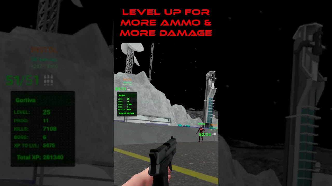 Lunar Wave Shooter! - Mobile and VR Game