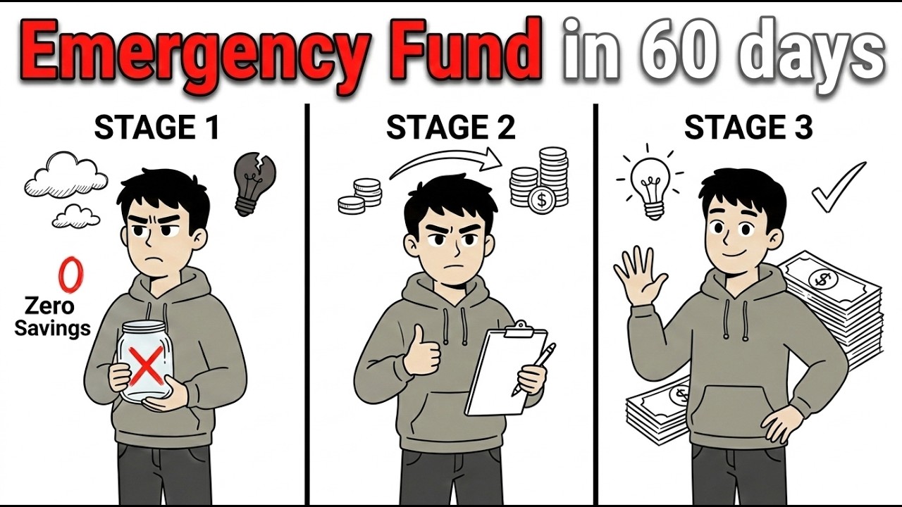 How to Build an Emergency Fund in 60 Days (Even If You’re Broke)