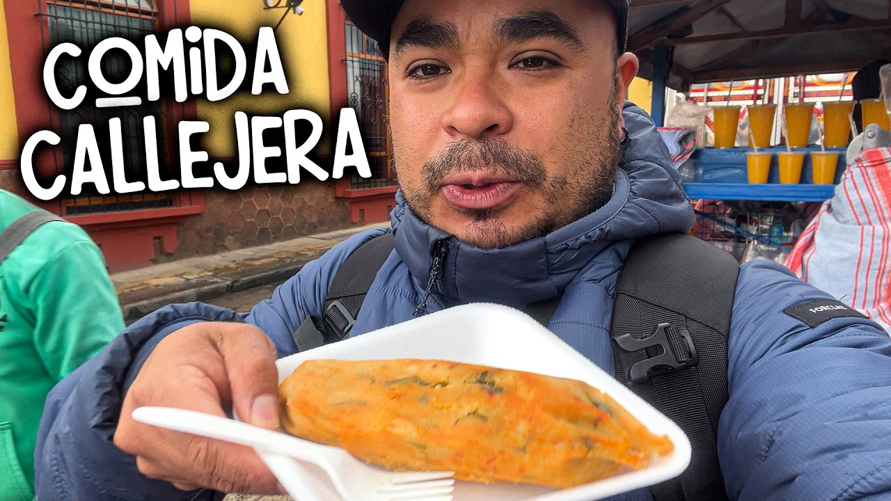 Probando COMIDA CALLEJERA en Chiapas 🐷 Tour gastronómico