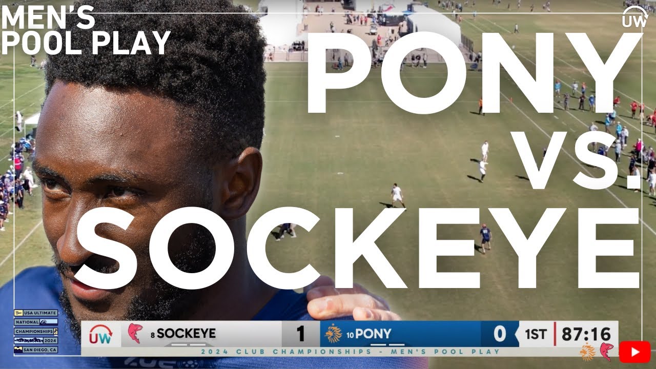 Seattle Sockeye vs. New York PoNY | Men's Pool Play | 2024 Club National Championships