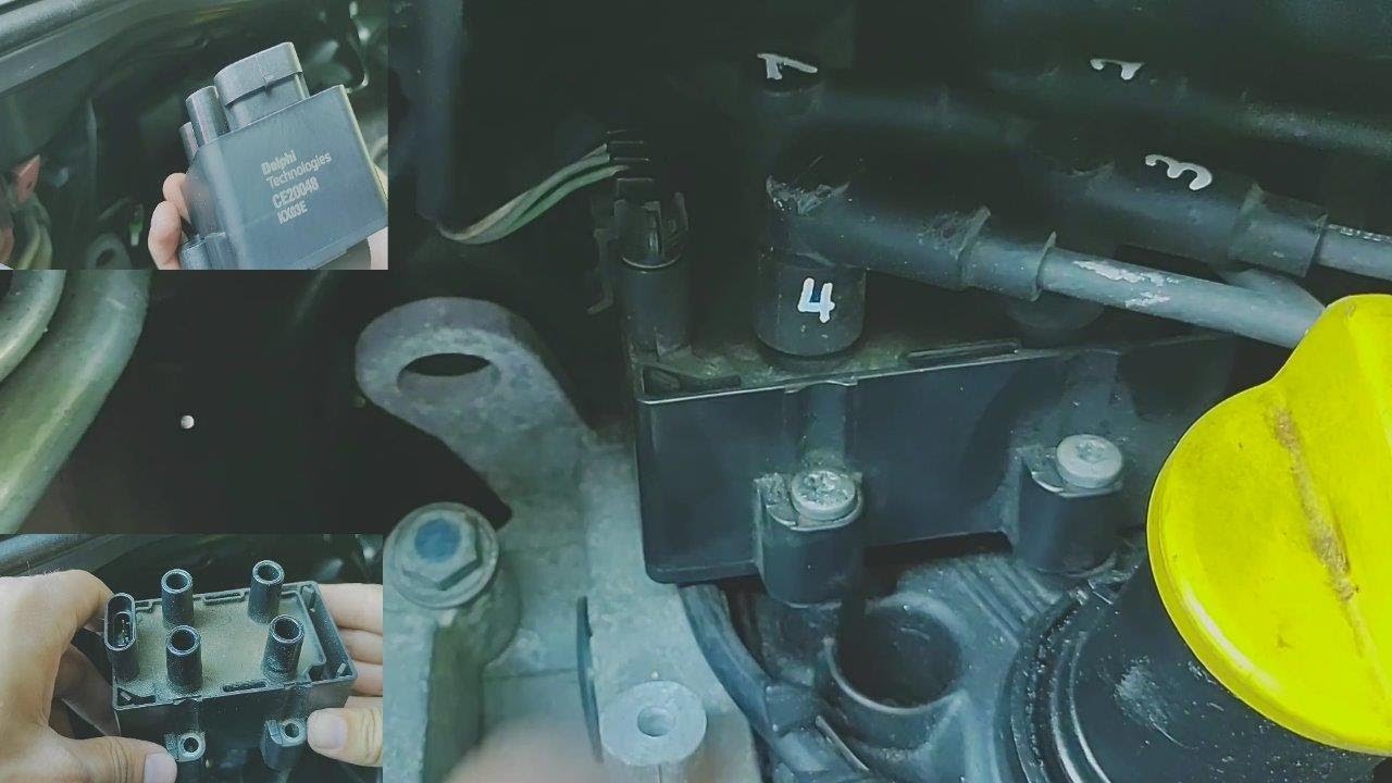 Renault Twingo (CN02)_Change Ignition coil & Sparkplugs
