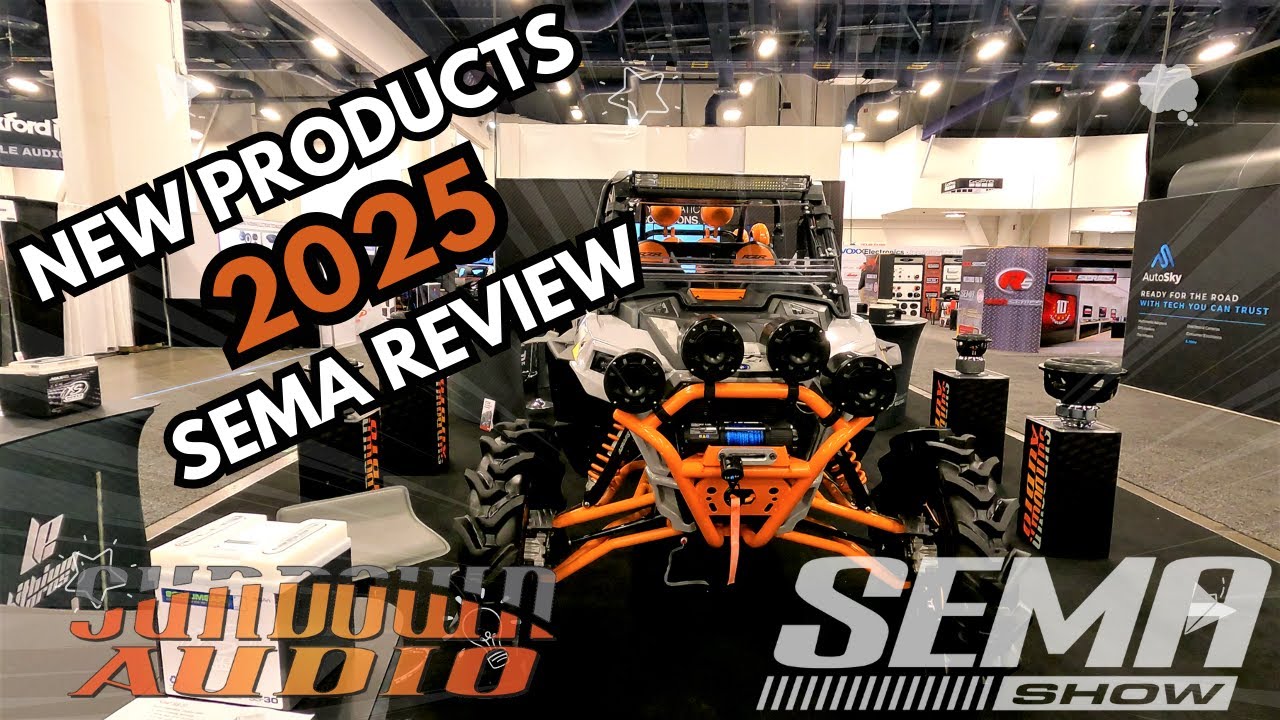 SUNDOWN AUDIO - NEW PRODUCTS 2025 - SEMA REVIEW