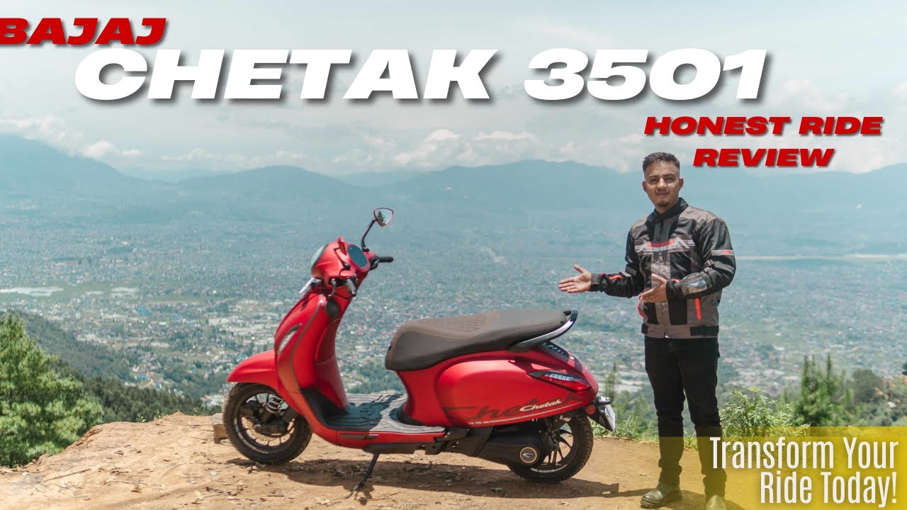 Chetak 3501 Honest Ride Review | Premium Scooter Of Nepal | Bikealsike