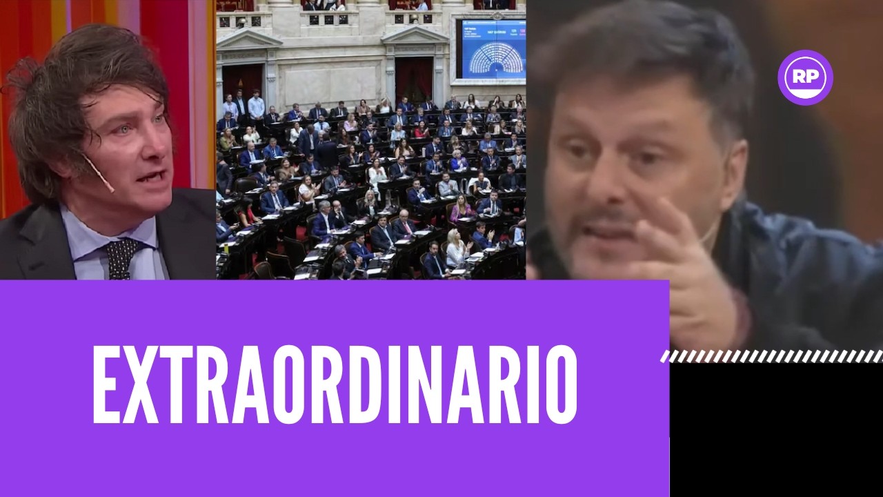 ¡Santoro se hartó de la quietud de la dirigencia, da la cara y propone ponerle un freno a Milei!