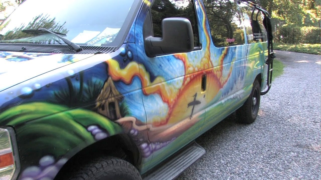 Drew Brophy's Custom Painted Dream Machine