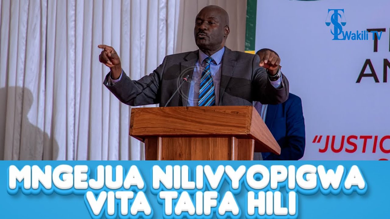 Jaji Mkuu George Masaju Afunguka Mazito 'Mngejua Nilivyopigwa Vita Taifa Hili'