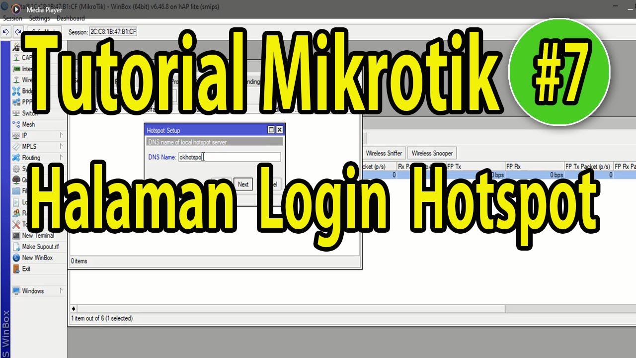 Tutorial Mikrotik #7 Membuat Halaman Login Hotspot Di Mikrotik RouterBoard