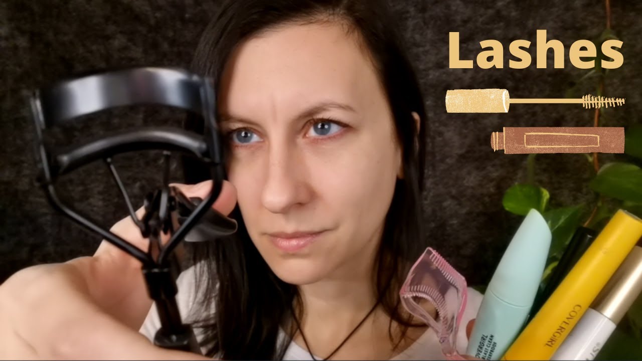 ASMR Just Eye Lashes: Тестирование туши и щипцов для завивки ресниц