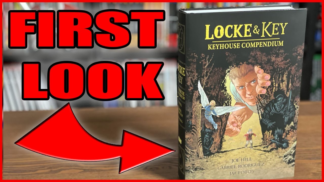 Locke & Key: Keyhouse Compendium Overview | How Big Is the Hardcover?