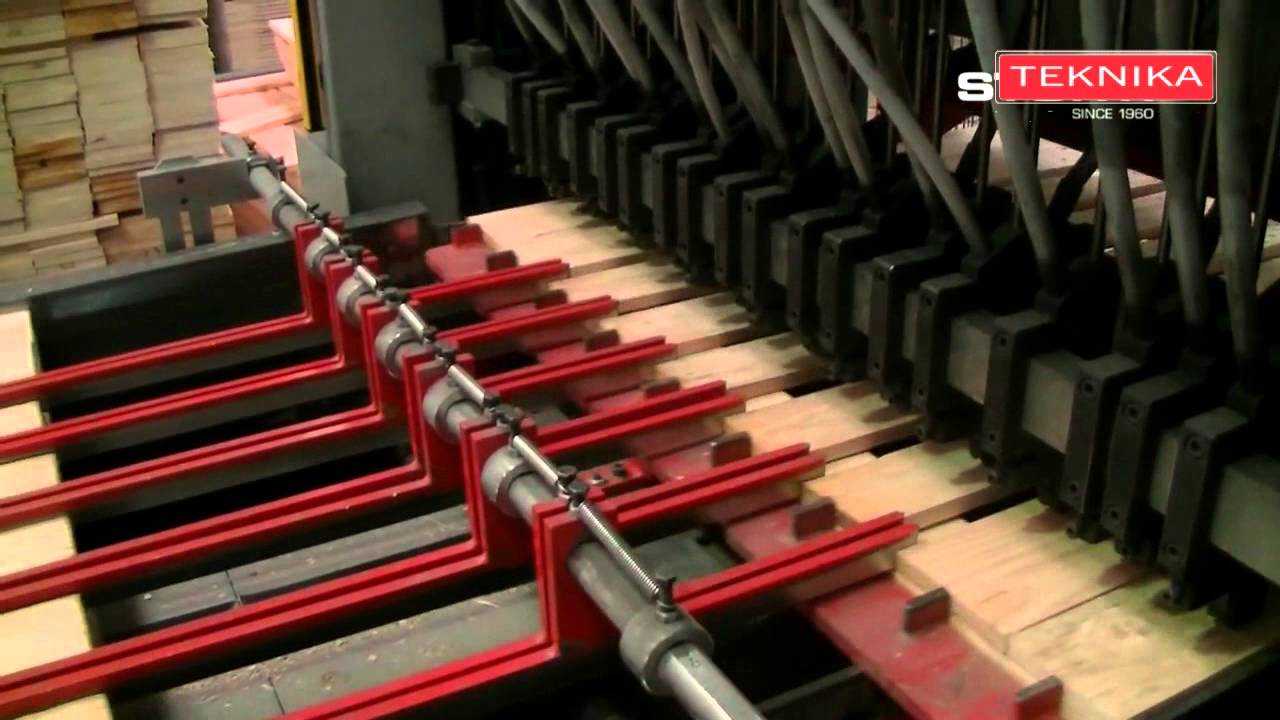 TEKNIKA MEKANIKA LINIA DO ZBIJANIA PALET CHEP STORTI