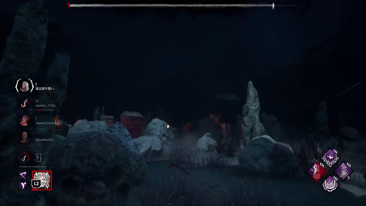 DBD 　ボチボチとキラーやったり鯖やったりするオジサン　デットバイデイライト