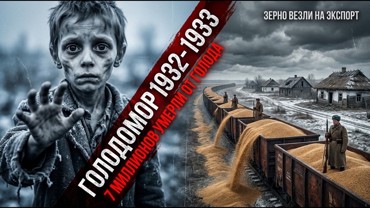 Голодомор: 7 миллионов умерли, пока зерно уходило за границу